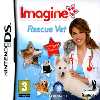 Ubisoft Imagine Rescue Vet Refurbished Nintendo DS Game